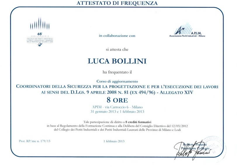 Sicurezza 2013